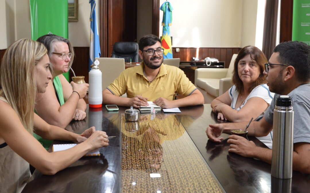 El Intendente Municipal se reunió con autoridades provinciales del Ministerio de la Mujer