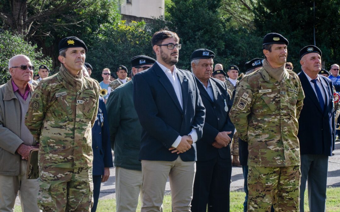 Homenajeando a los ex combatientes de Malvinas