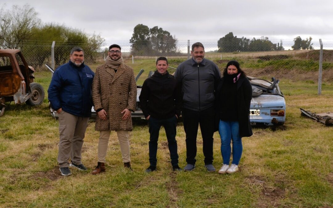 INAUGURACIÓN DEL PREDIO PARA EL DEPÓSITO DE VEHÍCULOS ABANDONADOS