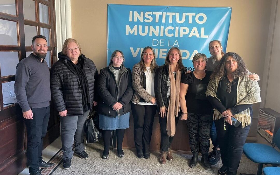 Autoridades Municipales se reunieron con el Instituto de la Vivienda de Coronel Suarez