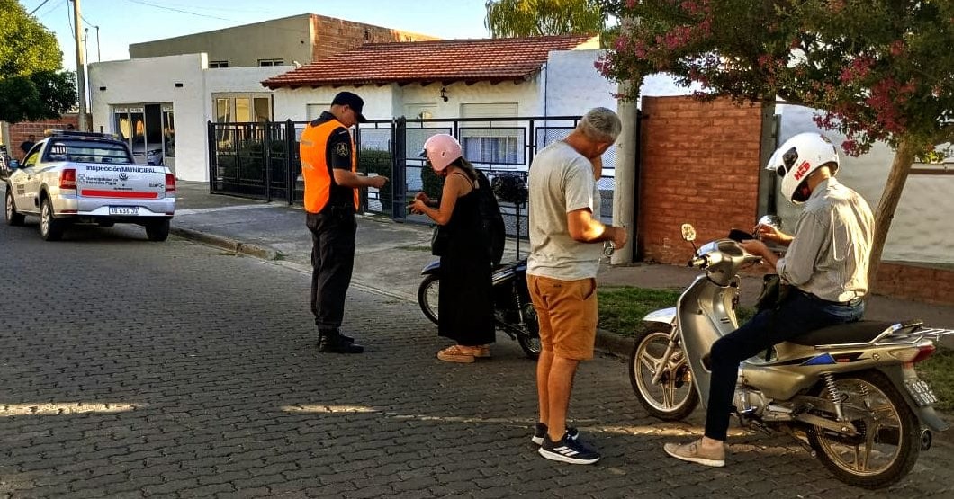 Operativos de control en Barrios de Pigüé