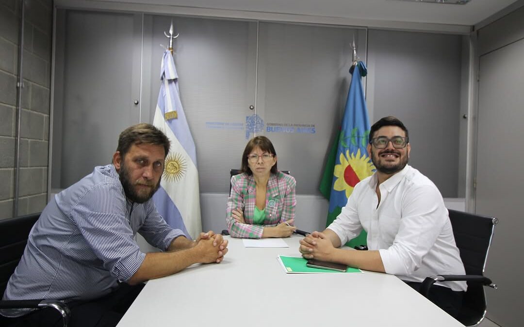 GESTIONES POR VIVIENDAS: REUNIÓN DEL INTENDENTE MATÍAS NEBOT CON LA MINISTRA SILVINA BATAKIS