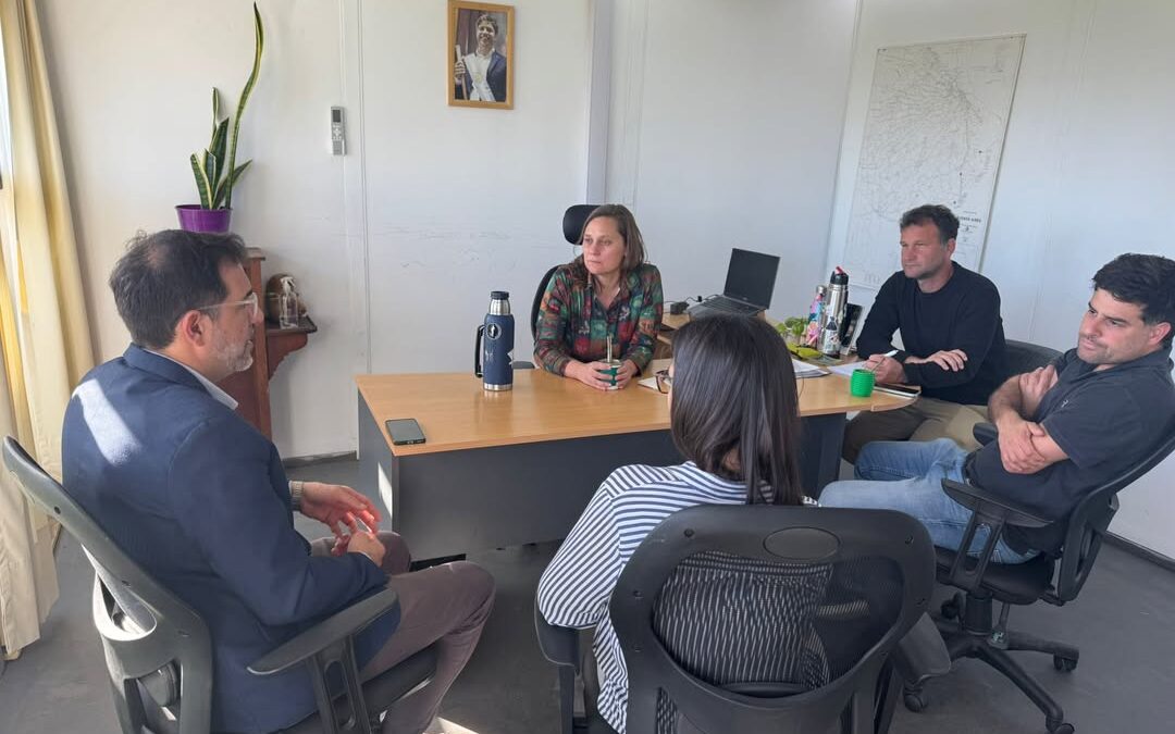 El Intendente Interino Mariano Mansilla se reunió con el Ministerio de Desarrollo Agrario