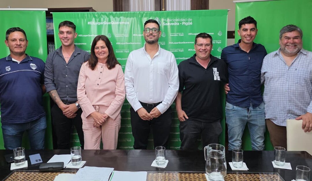 El Intendente Matías Nebot presentó el cronograma del 141° Aniversario de Pigüé